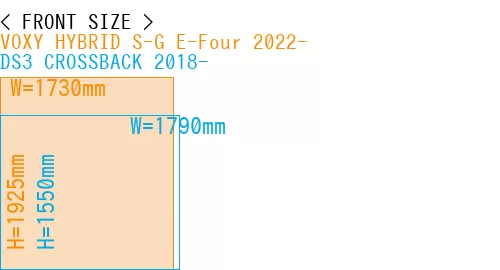 #VOXY HYBRID S-G E-Four 2022- + DS3 CROSSBACK 2018-